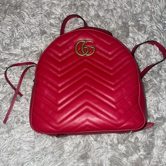 Gucci | Bags | Gucci Marmont Back Pack | Poshmark display picture 2